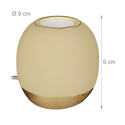 Tischlampe aus Beton