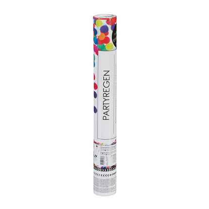 Confetti cannon 40 cm colorful