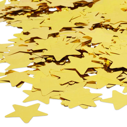 Konfettikanone goldene Sterne