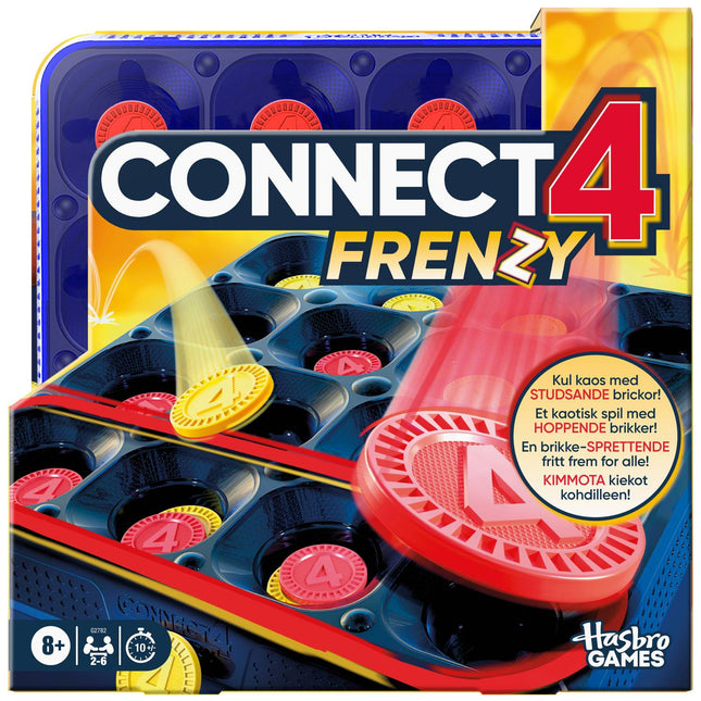 Connect 4 Frenzy: Rasantes Brettspiel für 2 Spieler