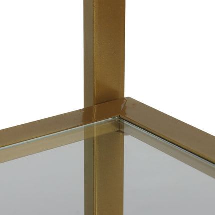 Console Table with 3 Glass Shelves – Modern Design