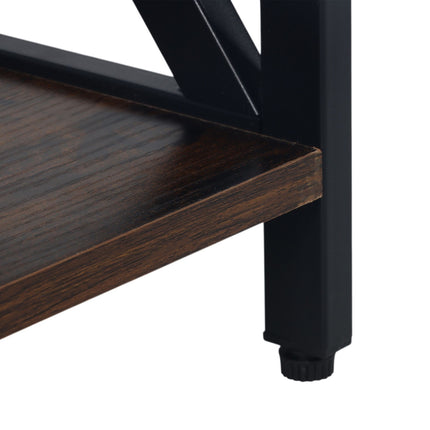 Konsolentisch mit Schublade – Industrial Style, Holz & Metall
