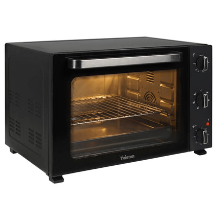 Convection Oven 48L, 1800W, 90-Min Timer, Black