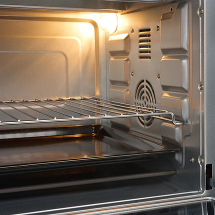 Convection Oven 48L, 1800W, 90-Min Timer, Black