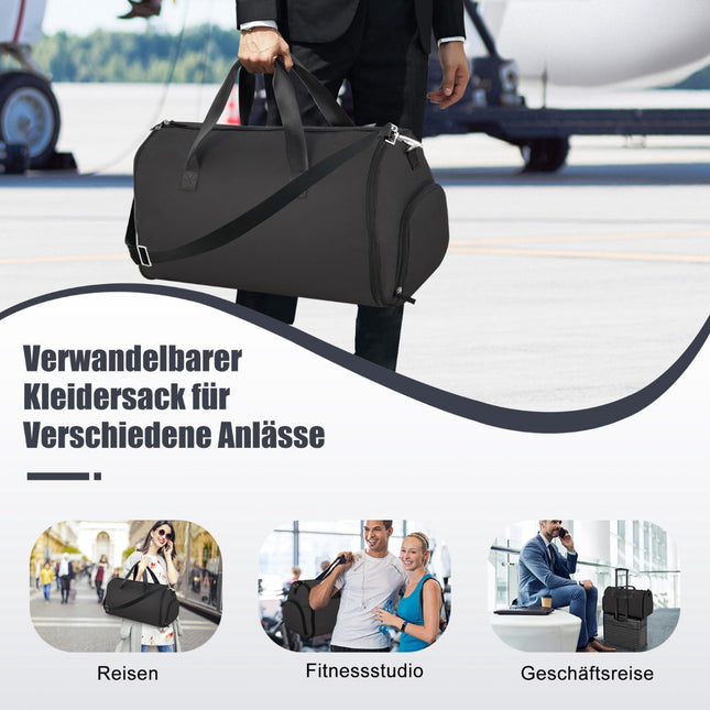 Cabriokleidersack, Schuhfach, 50L PU