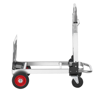 Convertible Hand Truck Dolly, 2-in-1 Folding, 400 lb