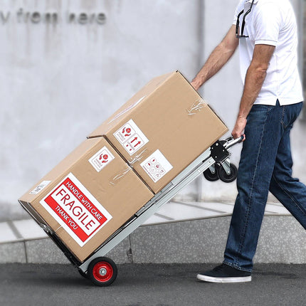 Convertible Hand Truck Dolly, 2-in-1 Folding, 400 lb