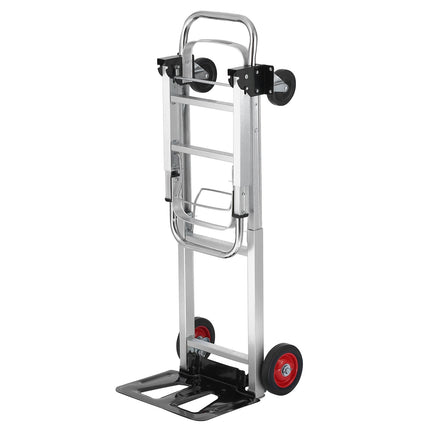 Convertible Hand Truck Dolly, 2-in-1 Folding, 400 lb