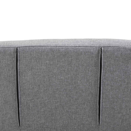 Convertible Recliner Chair with Bed Function, Grey, 65x69x80 cm