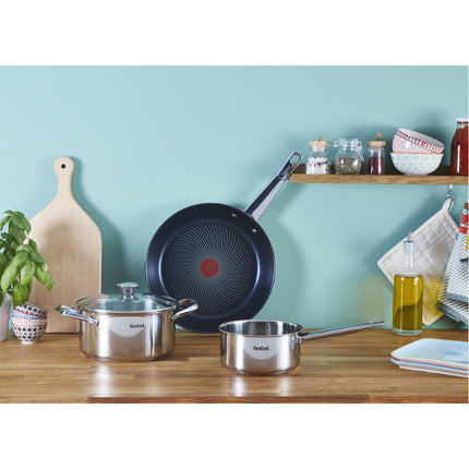 Set de cuisine 4 pièces en acier inoxydable