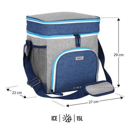 Cooler Bag, Blue, 15L Capacity