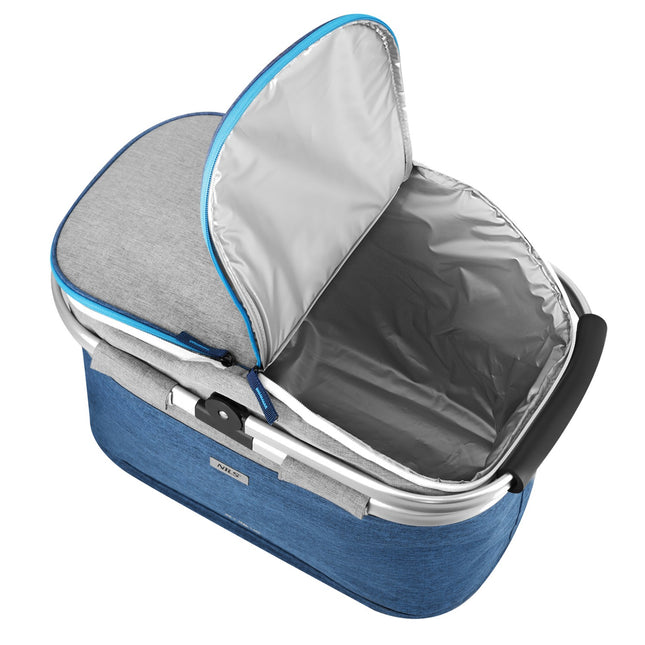 Koeltas, blauw, 35 liter inhoud