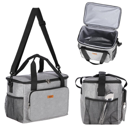 Cooler Bag, Gray, 13L Capacity