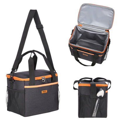 Cooler Box, Black, 10L Capacity