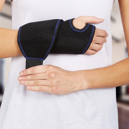 Cooling and heating pad for wrist