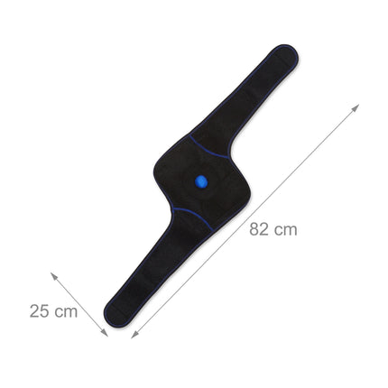Cooling and heating pad with knee protection