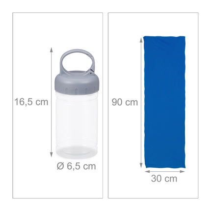 Cooling towel in a pack of 2
