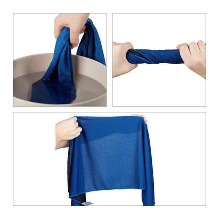 Serviette rafraîchissante en pack de 2
