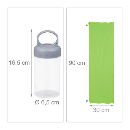 Serviette rafraîchissante en pack de 2