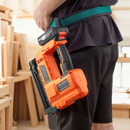 Cordless 2-in-1 Brad Nailer Stapler, 18 Gauge 20V