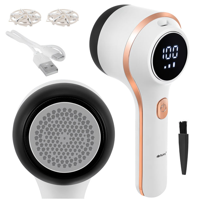 Kabelloser Fusselrasierer, 6 Klingen, USB-C, LCD-Display