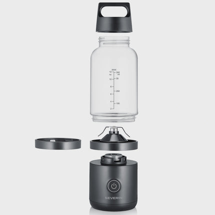 Kabelloser Smoothie-Mixer, USB-C, 350 ml, Edelstahlklingen