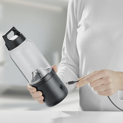 Kabelloser Smoothie-Mixer, USB-C, 350 ml, Edelstahlklingen