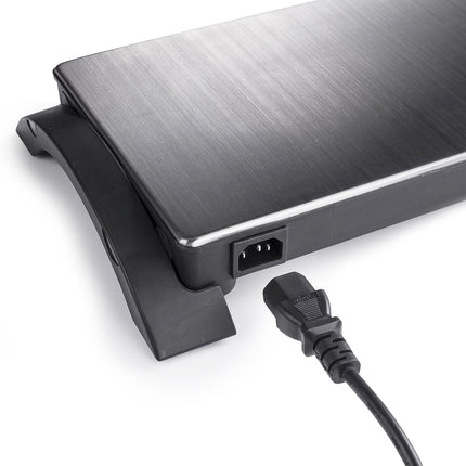 Cordless Warming Plate 1000W with Up to 60 Min Keep-Warm, 20 x 40 cm
