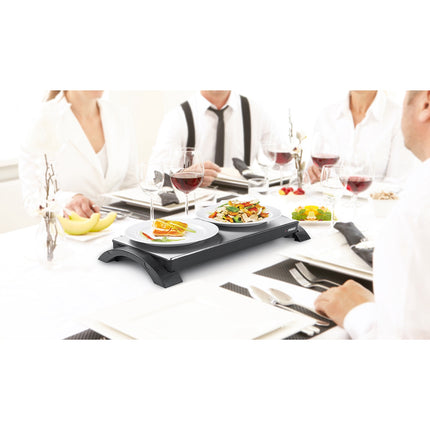 Cordless Warming Plate 1000W with Up to 60 Min Keep-Warm, 20 x 40 cm