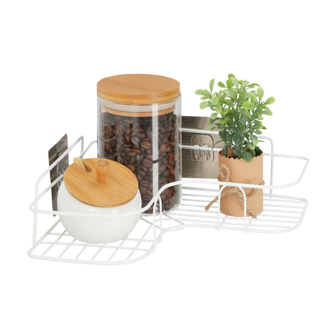 Corner shelf for the kitchen