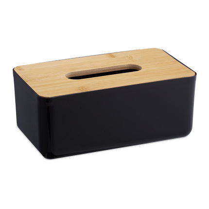 Kosmetikbox für Papiertaschentücher mit Holzdeckel