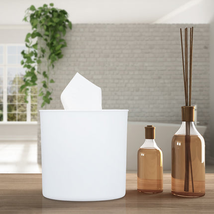 Cosmetic paper box with lid