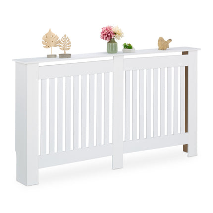 Cottage Style Radiator Cover with Slatted Design