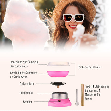 Cotton candy machine - Pink Candy Floss Maker