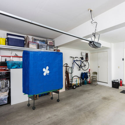 Housse pour table de ping-pong bleue