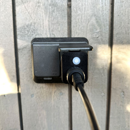 Gemütliches Starterpaket 5m Party-Lichterkette inkl. Kabel und Transformator 3W IP44