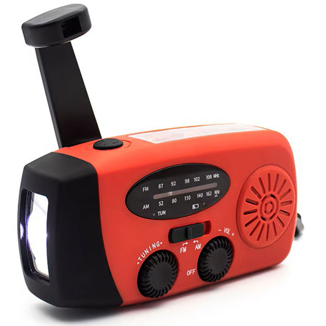 Kurbelradio Solarzelle Lampe SCR-2005