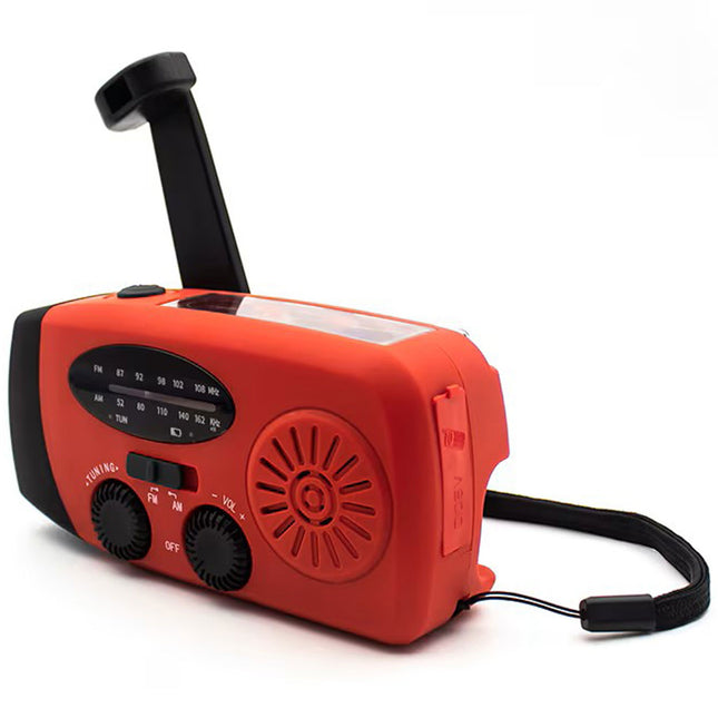 Kurbelradio Solarzelle Lampe SCR-2005