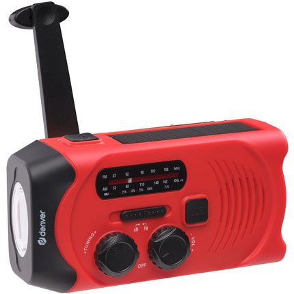 Kurbelradio mit Solaraufladung