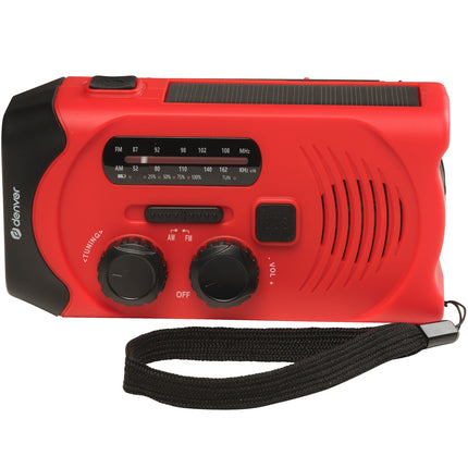 Kurbelradio mit Solaraufladung
