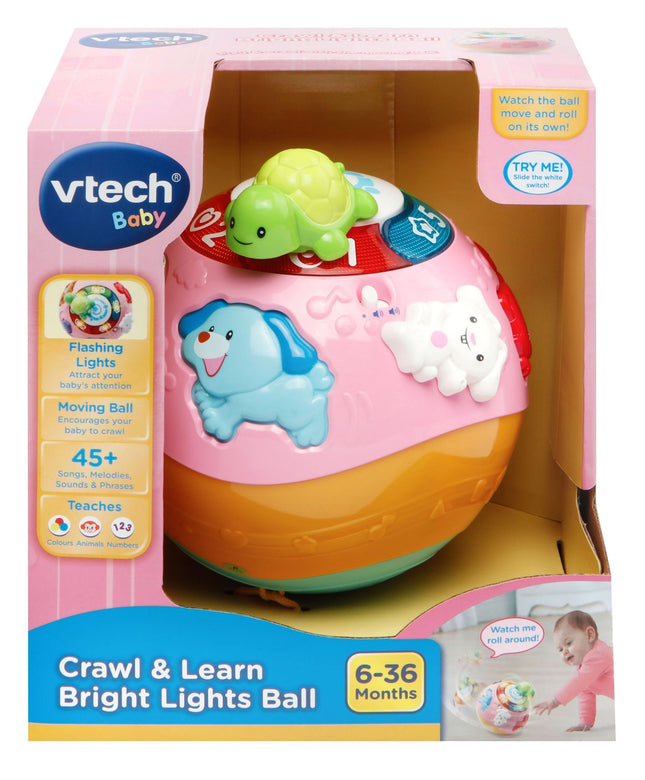 Crawl and Learn Educational Toy Ball for Infants and Toddlers