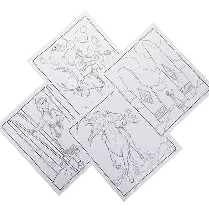 Crayola Frozen Kleur- en stickerboek Frozen Ii (in Engelse taal)