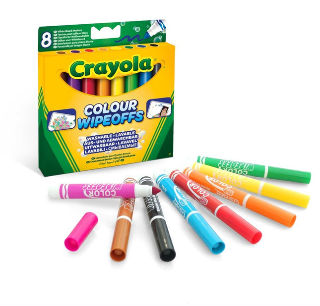 Crayola fixy na bílou tabuli, 8 ks