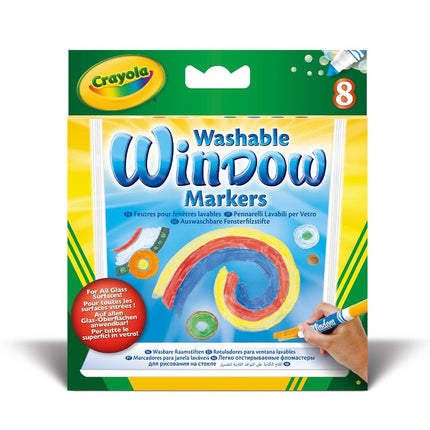 Crayola Window Markers, 8 Pcs