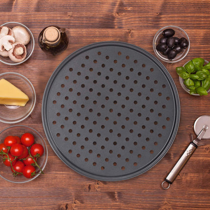Knusprige Pizzableche - 3er Set
