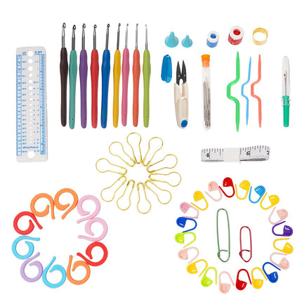 Crochet Kit, 113 Pieces, Complete Craft Set