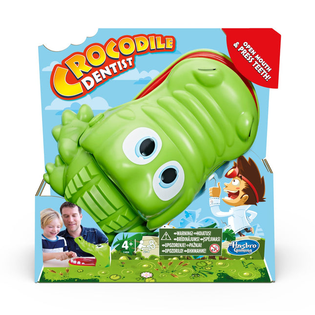 Krokodil-Zahnarzt-Spiel mit lustigem, interaktivem Spiel für Kinder