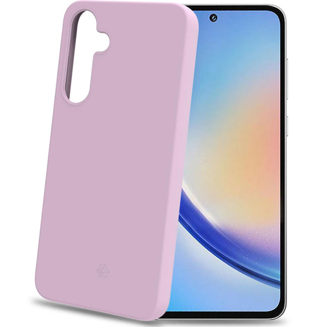 Cromo Weiche Gummihülle Galaxy A35 5G Rosa