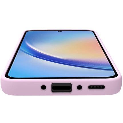 Cromo měkké gumové pouzdro Galaxy A35 5G růžová