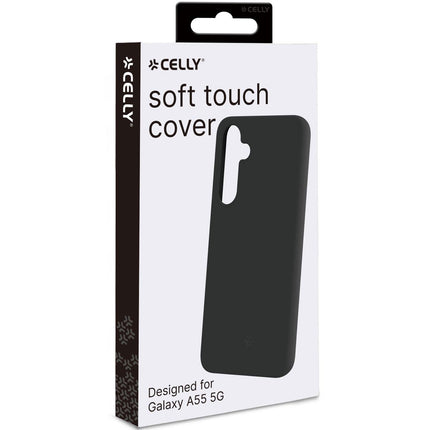 Cromo Soft rubber case Galaxy A55 5G Black
